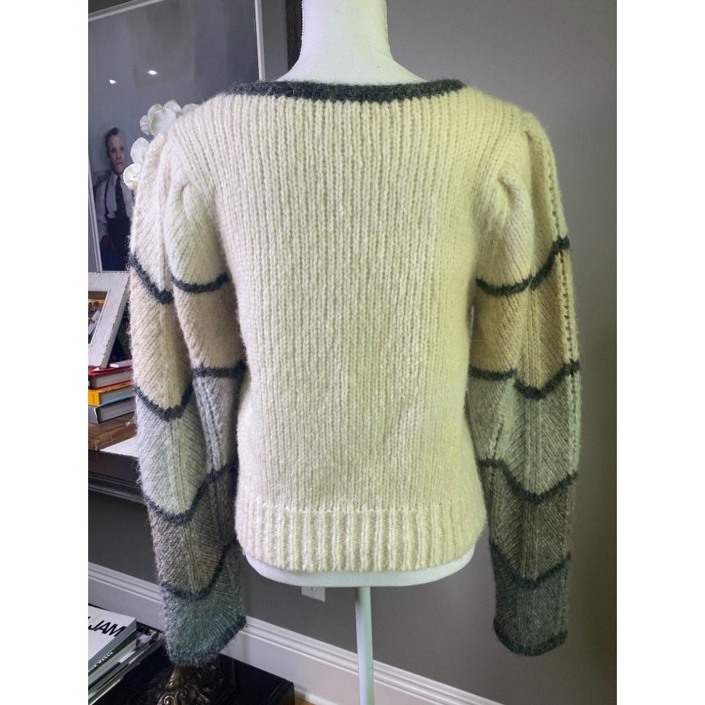 LoveShackFancy Aspyn Pullover Alpaca Wool Sweater - Picture 11 of 12